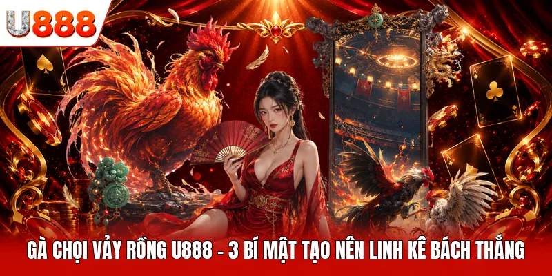 Gà chọi vảy rồng U888